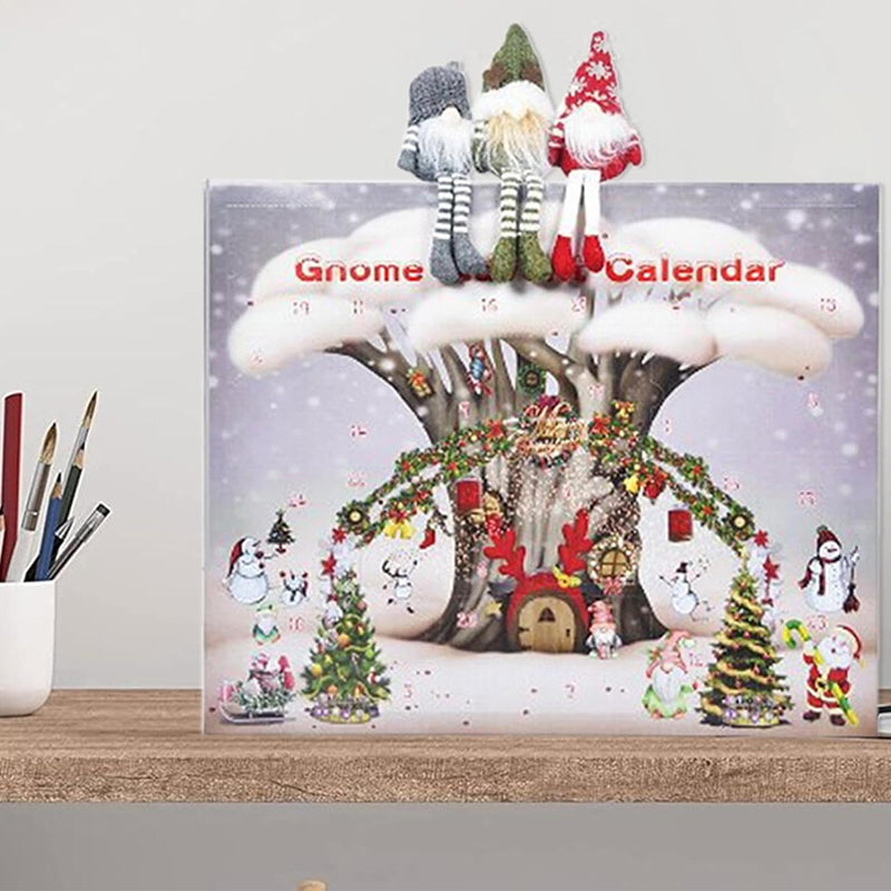 🎅2024 Calendrier de l'Avent Gnome de Noël