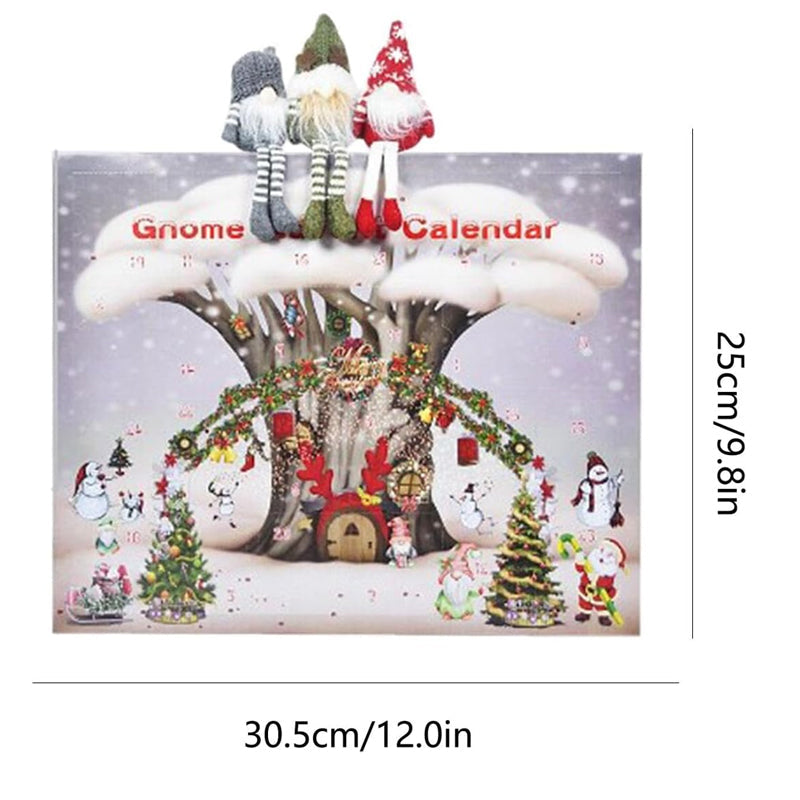 🎅2024 Calendrier de l'Avent Gnome de Noël