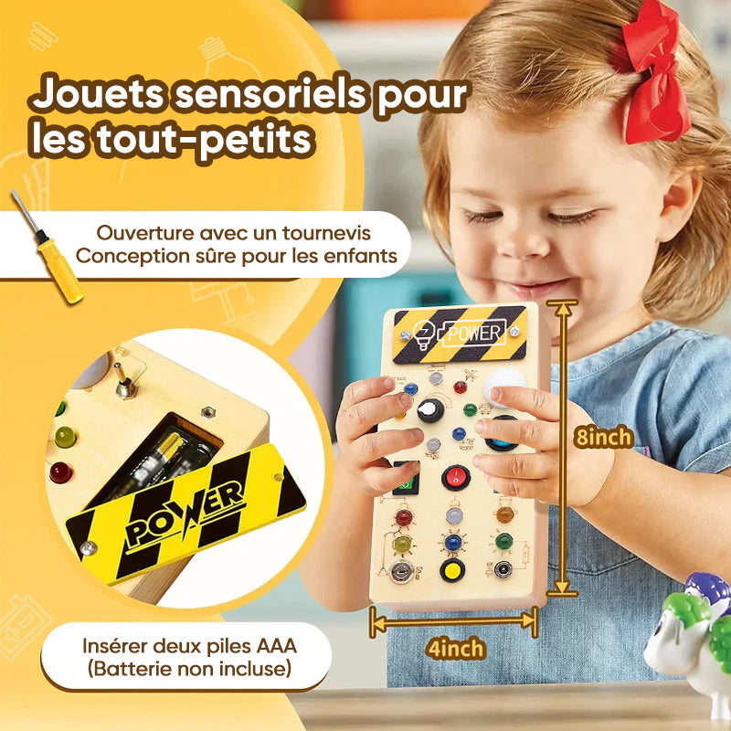 Planche d'activités pour jeunes enfants