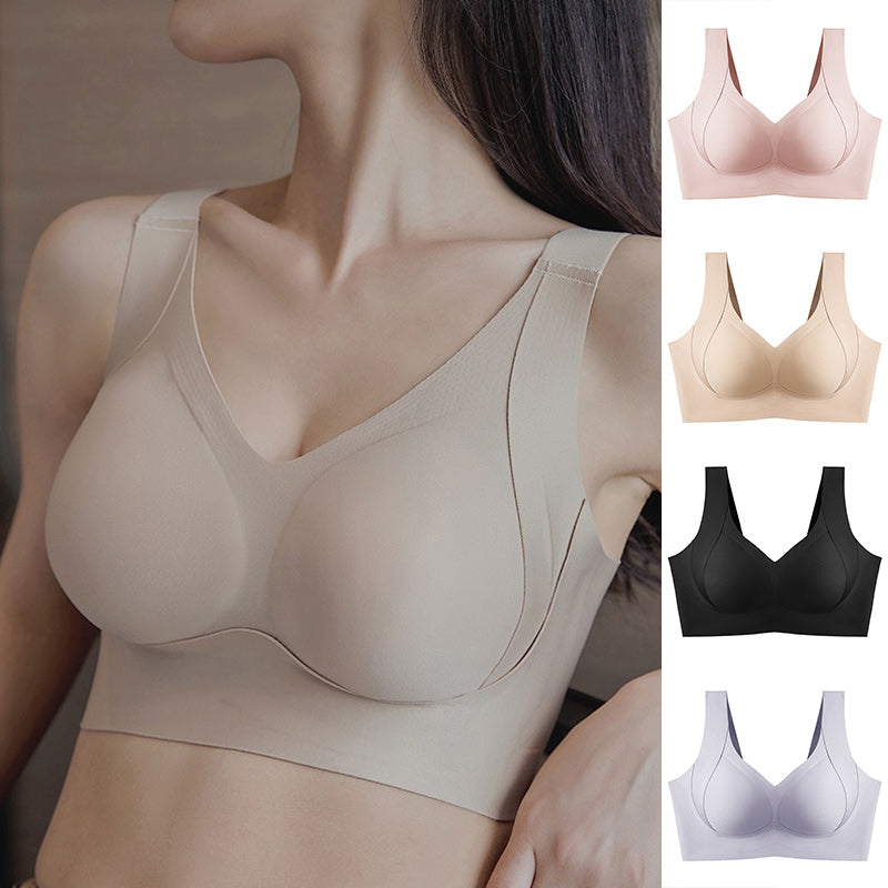 Couverture latérale et soutien-gorge sans fil anti-affaissement