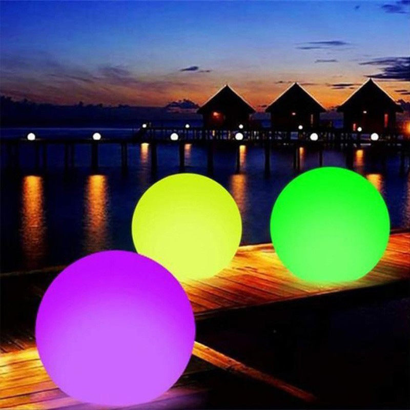 Ballon de plage lumineux à lumière LED 16 couleurs