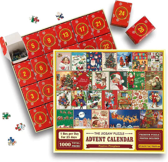 Calendrier de l'Avent 2023 Puzzles de Noël