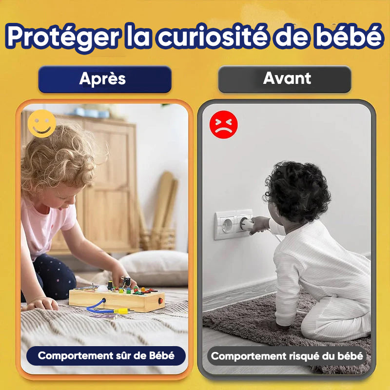 Planche d'activités pour jeunes enfants