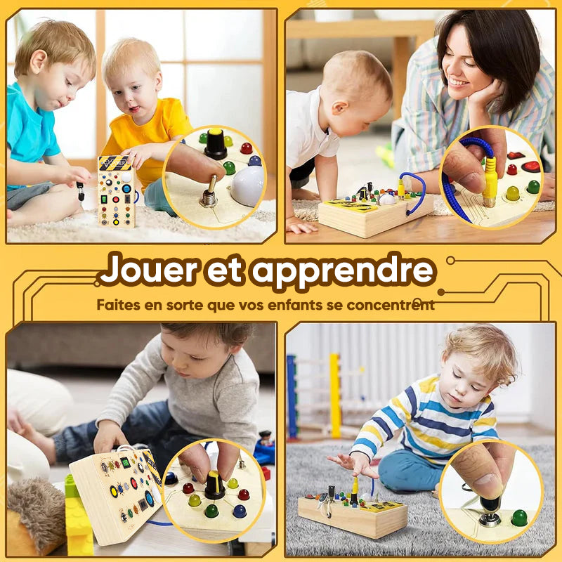 Planche d'activités pour jeunes enfants