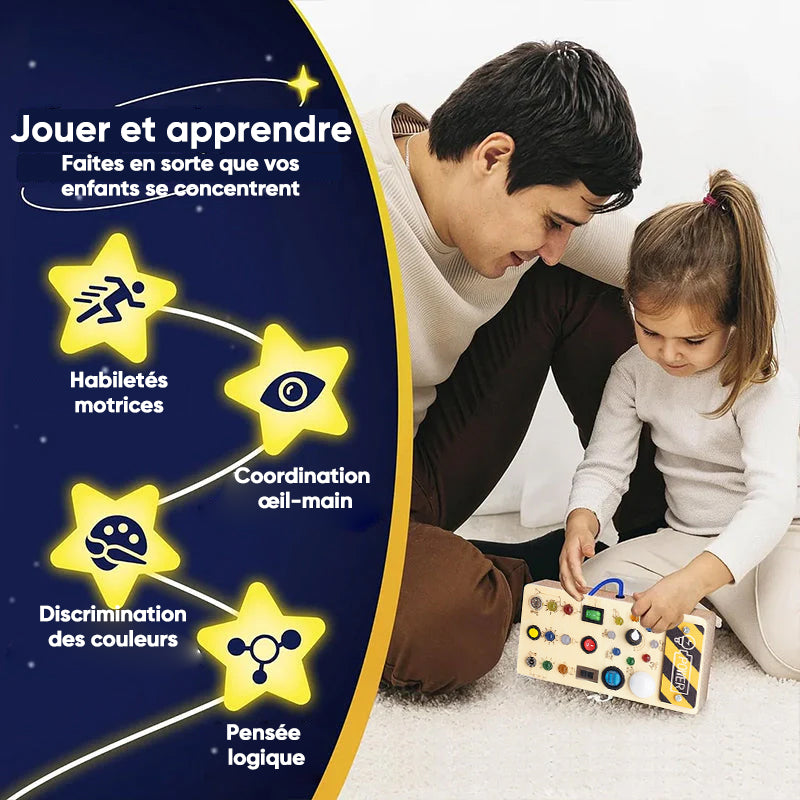 Planche d'activités pour jeunes enfants