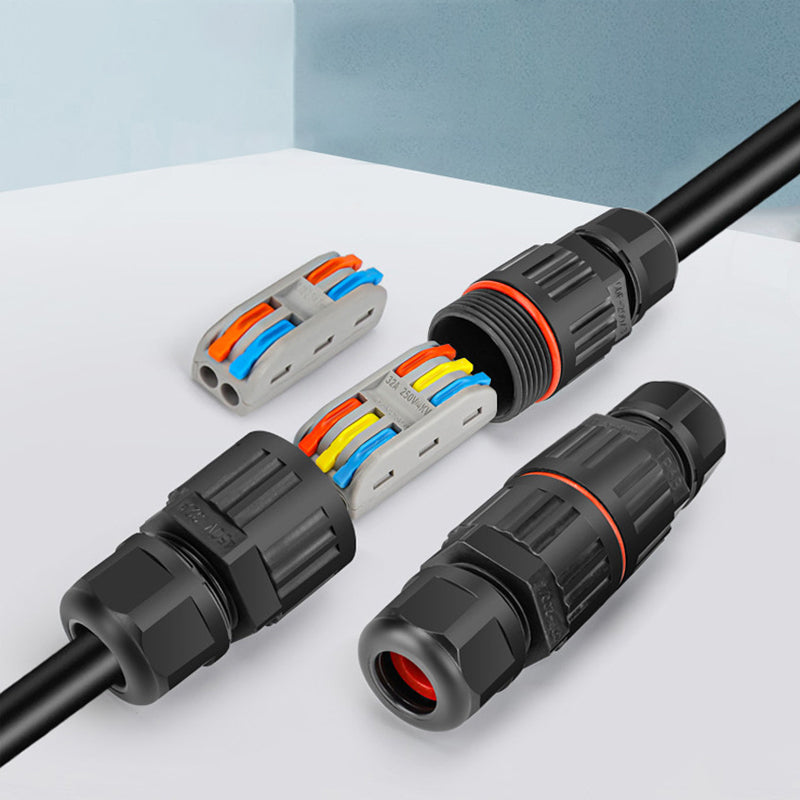 Connecteur de fil électrique étanche pour l'extérieur