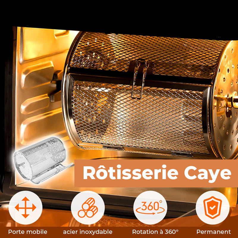 Grille rotative en acier inoxydable