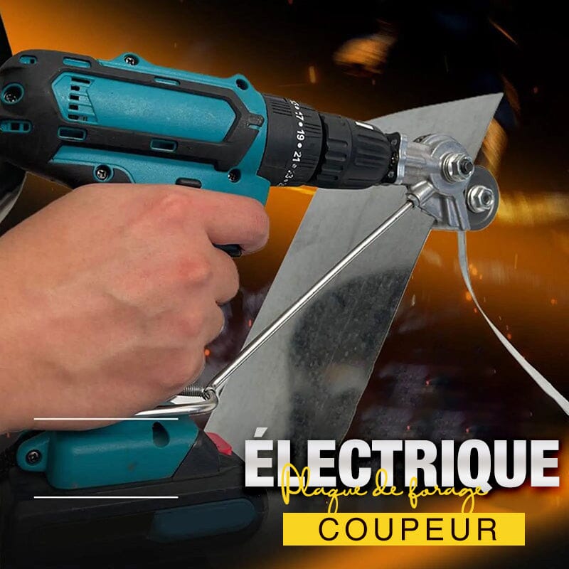 Perceuse Électrique Cisailles Accessoire Cutter Grignoteuse