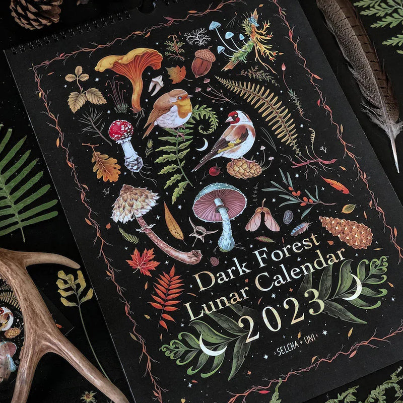 📅Calendrier lunaire de la forêt sombre 2023/2024