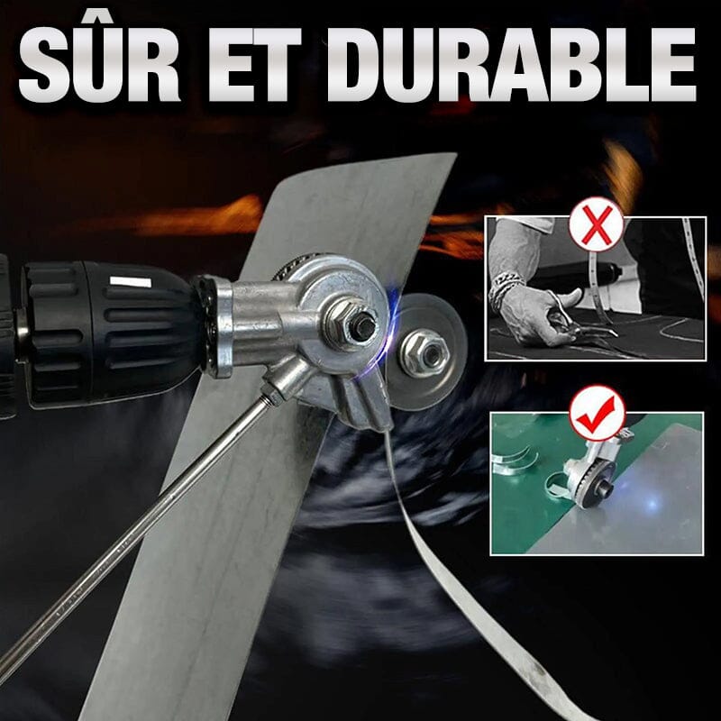 Perceuse Électrique Cisailles Accessoire Cutter Grignoteuse