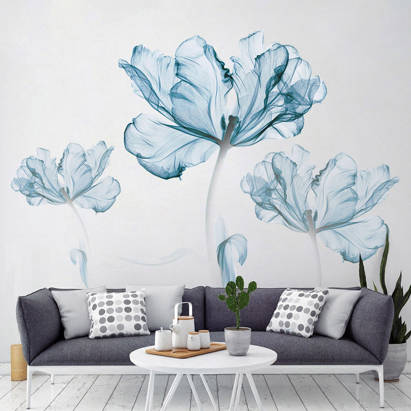 Fleur Sticker Mural Papier Peint