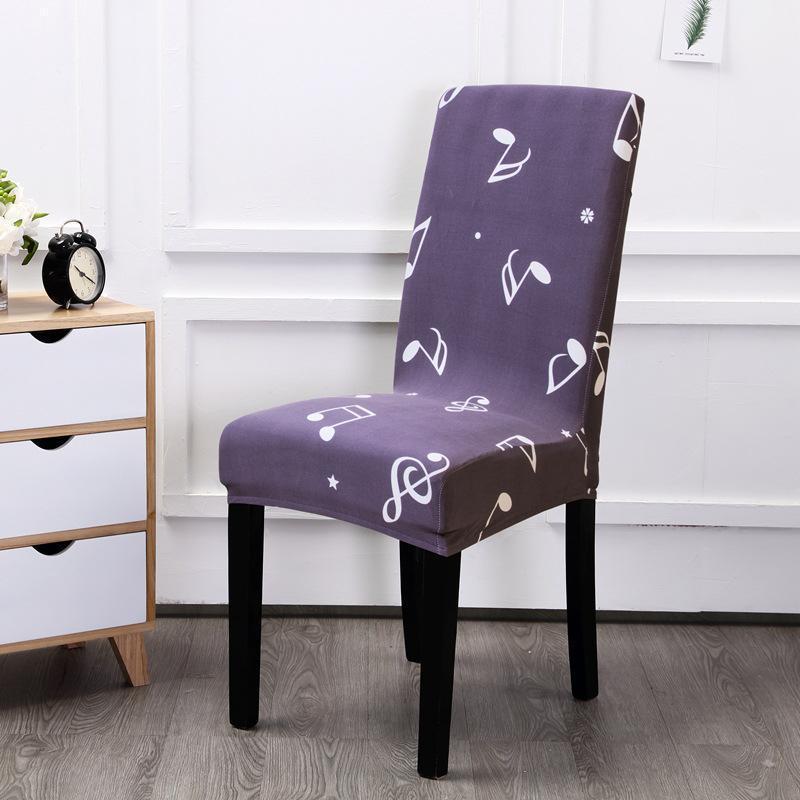 Housse De Chaise Colorée En Spandex