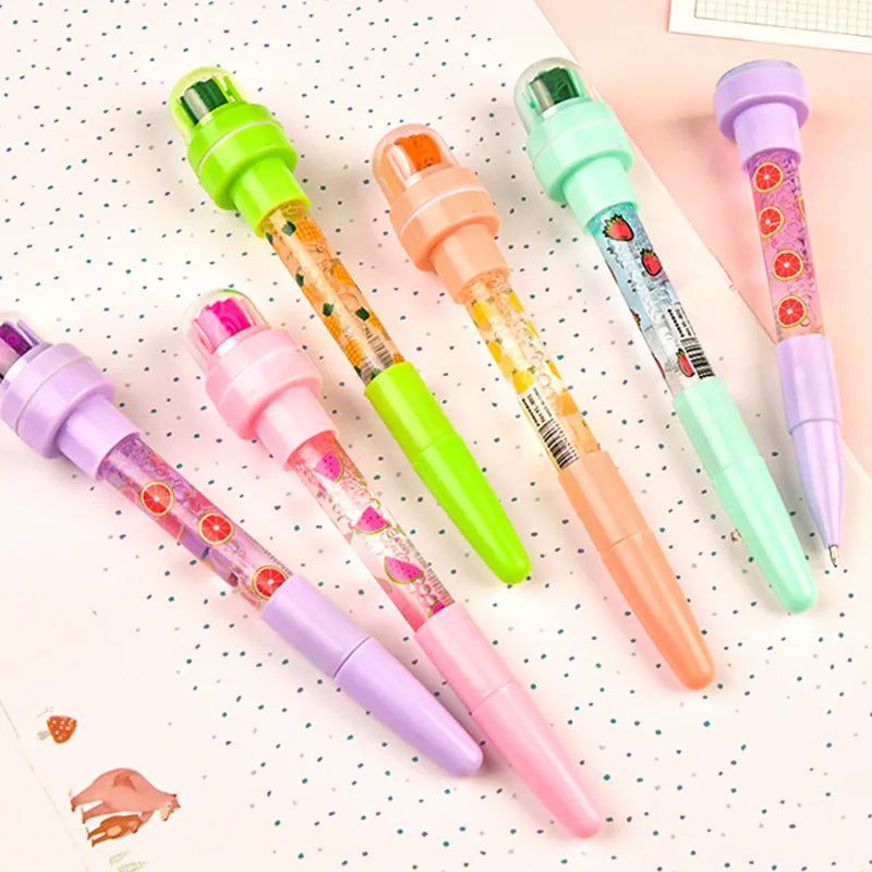 Stylo à bille soufflant magique pour enfants