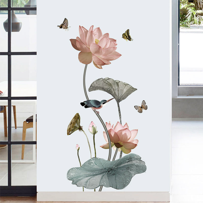 Fleur Sticker Mural Papier Peint