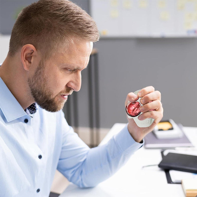 Jouet balle anti-stress crâne de vers