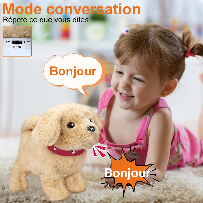 🐕Jouet électronique interactif en peluche pour chiots