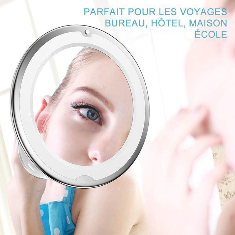 LED Miroir de Maquillage Grossissant