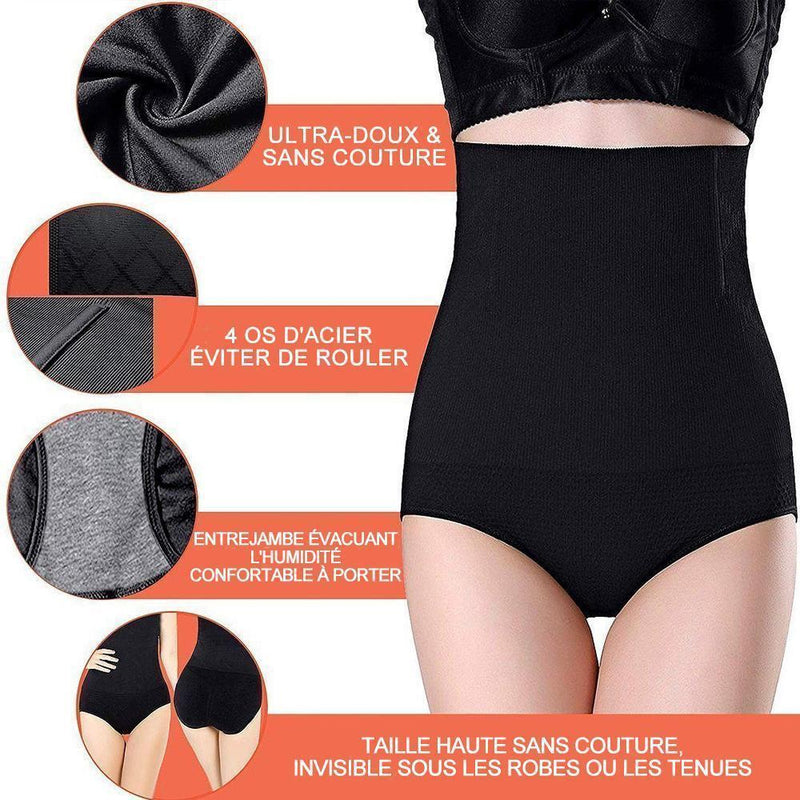 Body Shaping Culotte à Taille Haute