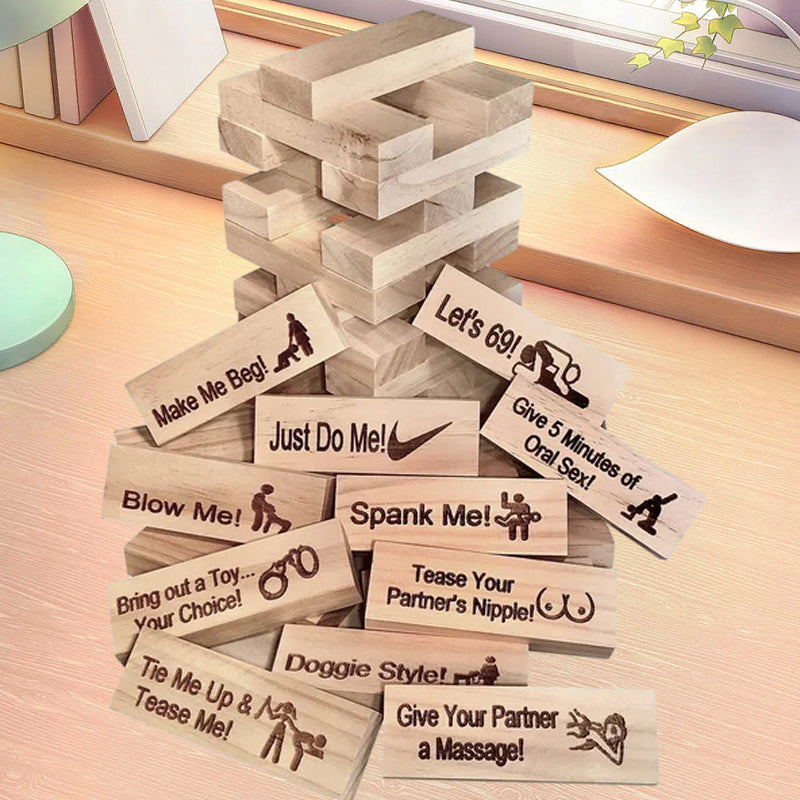 Jeu Jenga de la Tour du Bloc Super Coquin