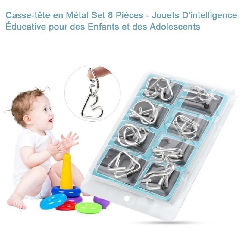 Jouets Casse-tête en Métal Set