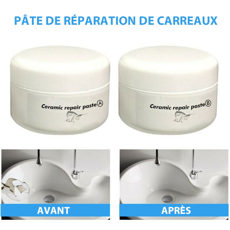 Pâte de Réparation de Carreaux