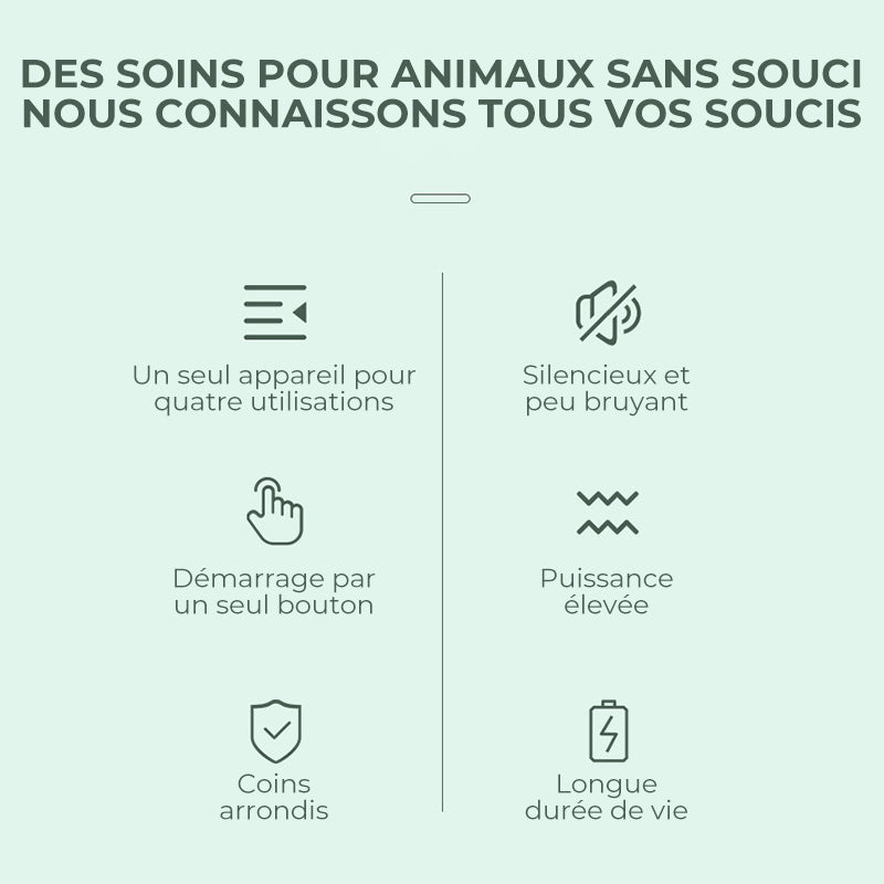 Rasoir pour Animaux de Compagnie