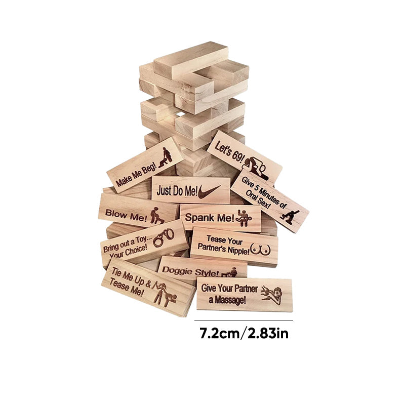 Jeu Jenga de la Tour du Bloc Super Coquin