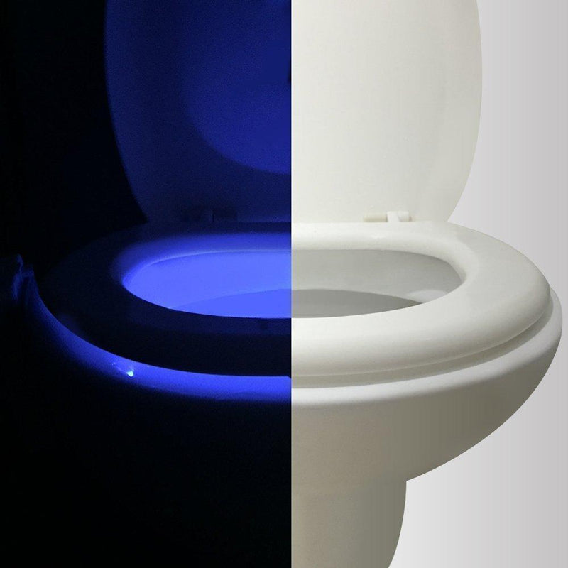 Lampe Toilette Veilleuse LED Éclairage pour WC 16 Couleurs - ciaovie