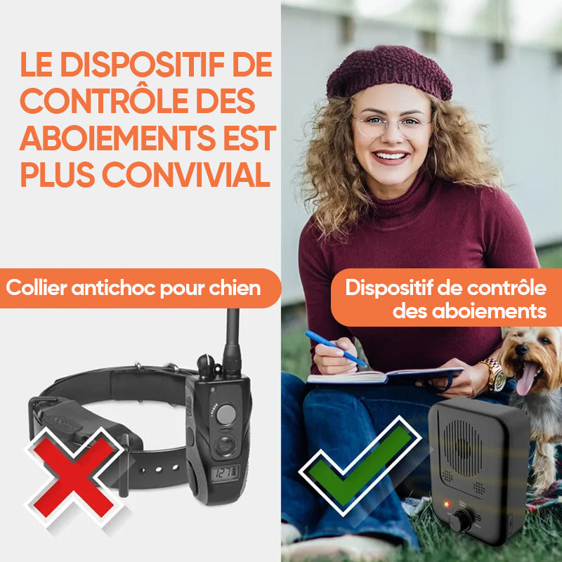 Dispositif de dressage de chiens aboyeurs à ultrasons