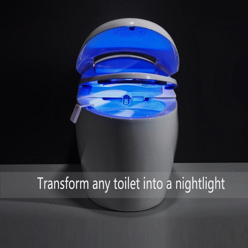 Lampe Toilette Veilleuse LED Éclairage pour WC 16 Couleurs - ciaovie