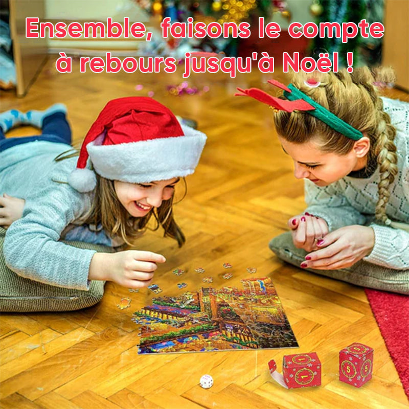 Calendrier de l'Avent 2023 Puzzles de Noël